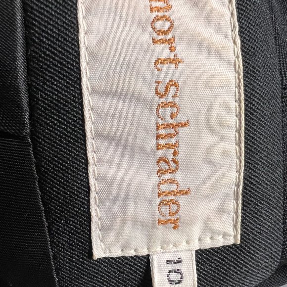 Mort Schrader size 10 vintage black cropped wool jacket blazer - Picture 6 of 6